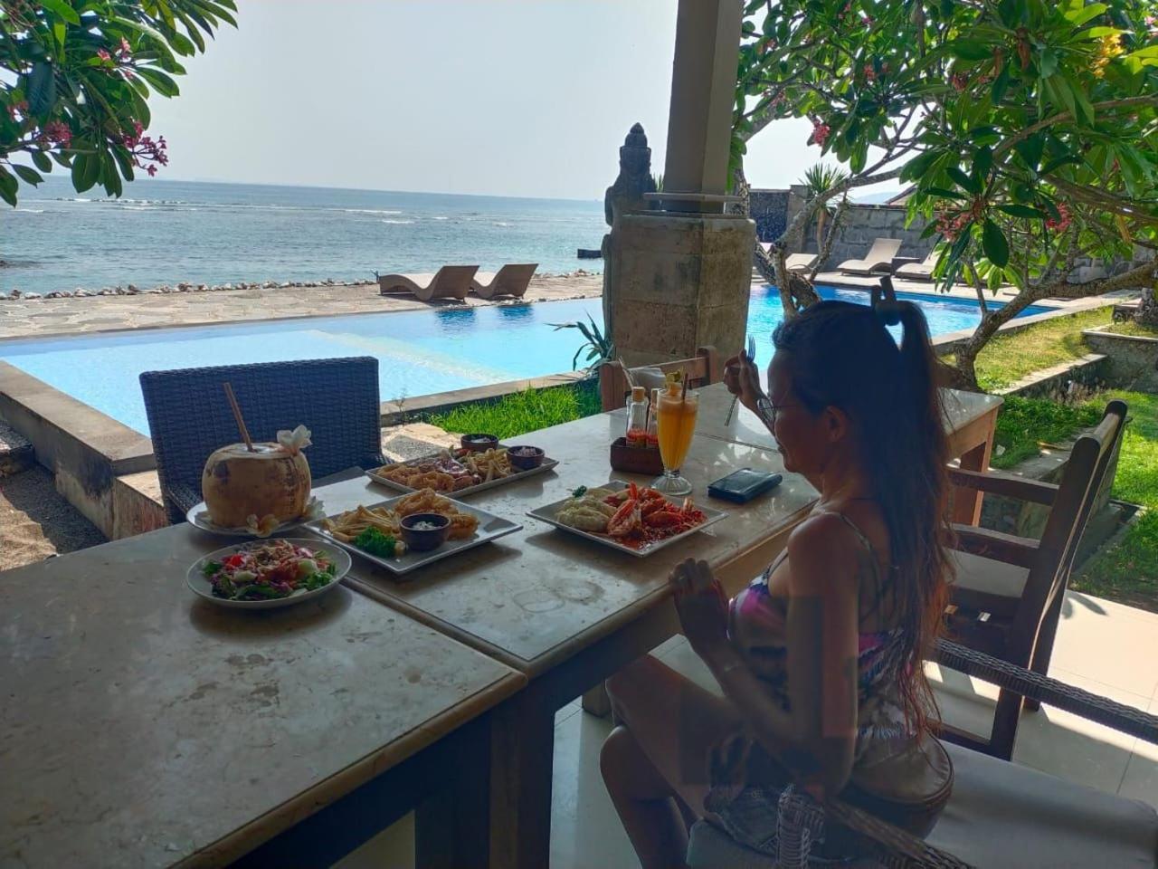 Ganesh Beach Hotel Candidasa Exteriér fotografie