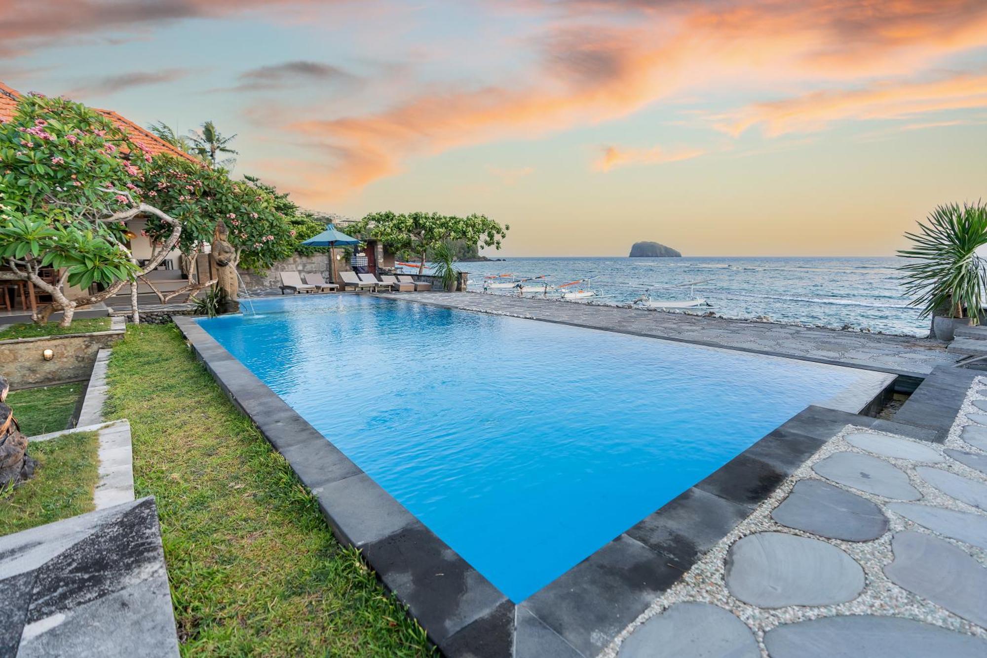 Ganesh Beach Hotel Candidasa Exteriér fotografie